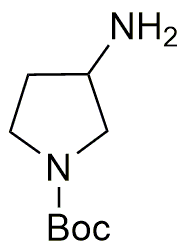 3-Amino-1-(terc-butoxicarbonil)pirrolidina