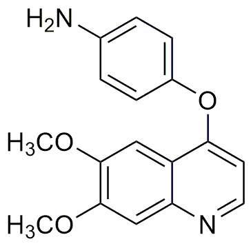 4-[(6,7-Dimetoxiquinolin-4-il)oxi]anilina