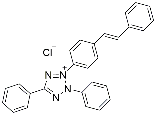 Cloruro de 2,5-difenil-3-(4-estirilfenil)tetrazolio