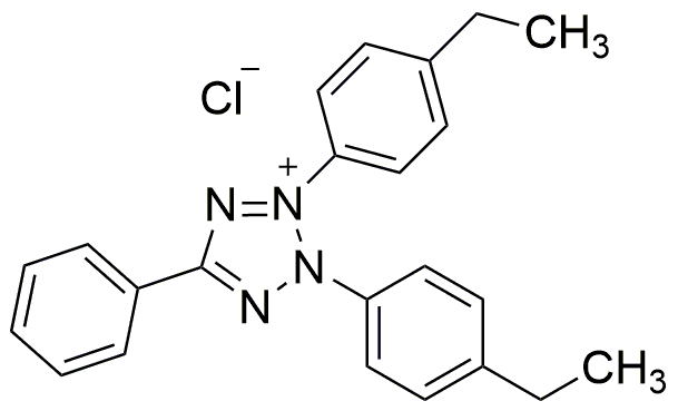 Chlorure de 2,3-bis(4-éthylphényl)-5-phényltétrazolium