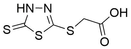 (5-Mercapto-1,3,4-thiadiazol-2-ylthio)acetic acid