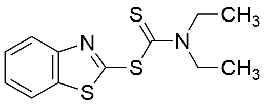 Diéthyldithiocarbamate de 2-benzothiazolyle