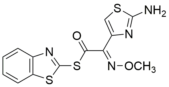 S-(2-benzothiazolyl) (Z)-2-(2-amino-4-thiazolyl)-2-(méthoxyimino)thioacétate