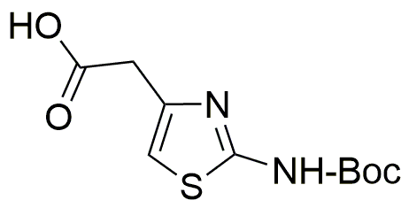 Ácido 2-[2-[(terc-butoxicarbonil)amino]tiazol-4-il]acético