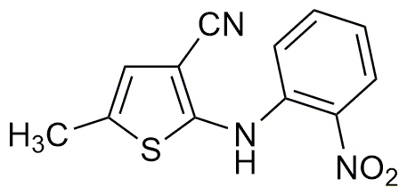 5-méthyl-2-(2-nitroanilino)-3-thiophènecarbonitrile