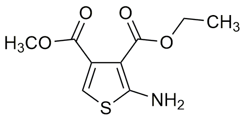 3-Etil 4-metil 2-aminotiofeno-3,4-dicarboxilato