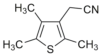 3-(cianometil)-2,4,5-trimetiltiofeno