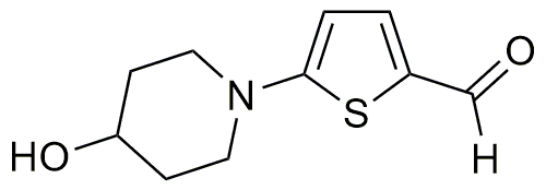 5-(4-Hidroxipiperidin-1-il)tiofeno-2-carboxaldehído