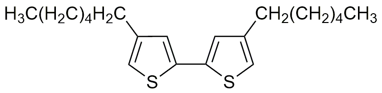 4,4'-Dihexil-2,2'-bitiofeno