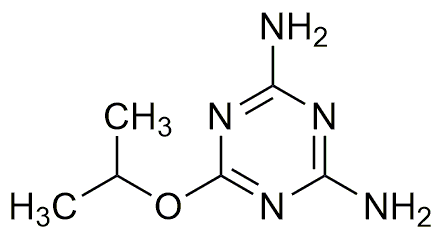 2,4-Diamino-6-isopropoxi-1,3,5-triazina