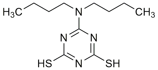 6-(dibutilamino)-1,3,5-triazina-2,4-ditiol