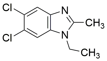 5,6-Dichloro-1-éthyl-2-méthylbenzimidazole