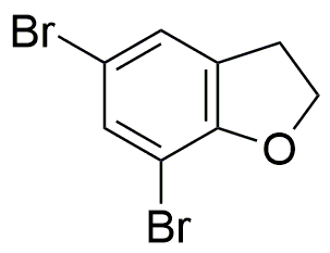 5,7-Dibromo-2,3-dihydrobenzofurane