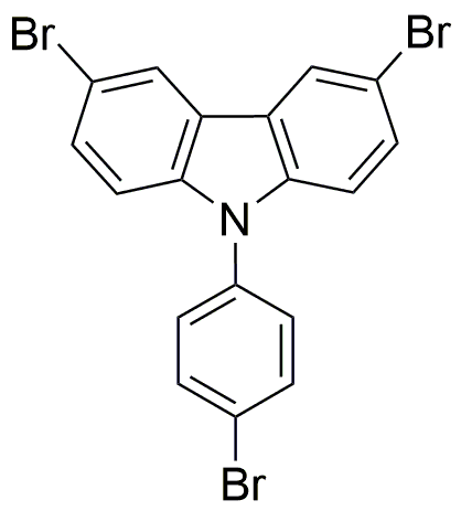 3,6-Dibromo-9-(4-bromophényl)carbazole