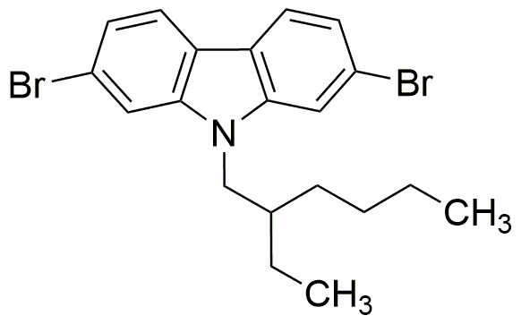 2,7-Dibromo-9-(2-etilhexil)carbazol