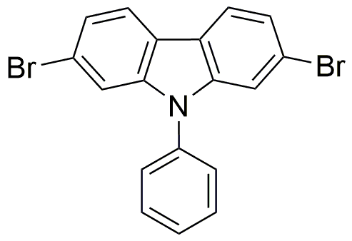 2,7-Dibromo-9-fenilcarbazol