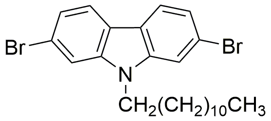 2,7-Dibromo-9-dodecilcarbazol