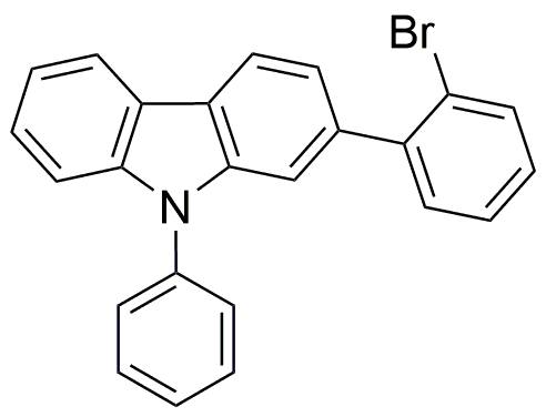 2-(2-Bromophenyl)-9-phenyl-9H-carbazole