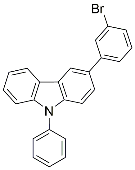 3-(3-Bromophenyl)-9-phenyl-9H-carbazole