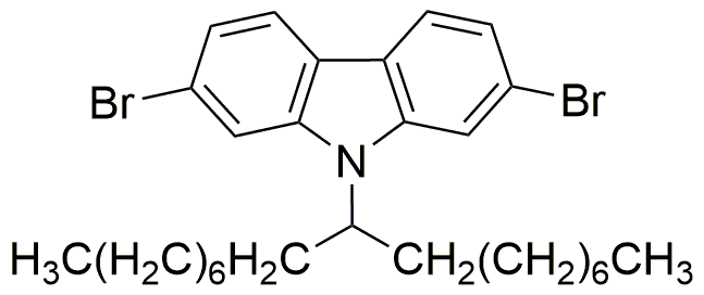 2,7-Dibromo-9-(9-heptadécyl)carbazole