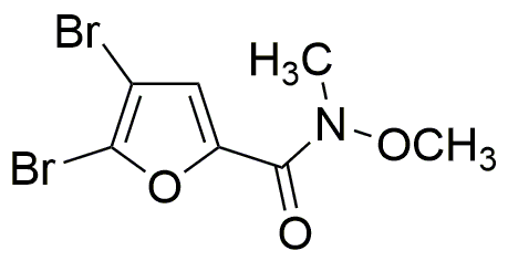 4,5-Dibromo-N-methoxy-N-methyl-2-furancarboxamide