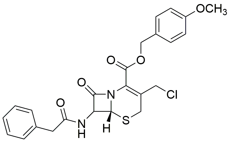 3-Clorometil-7-(2-fenilacetamido)-3-cefem-4-carboxilato de 4-metoxibencilo