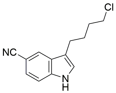 3-(4-Clorobutil)indol-5-carbonitrilo