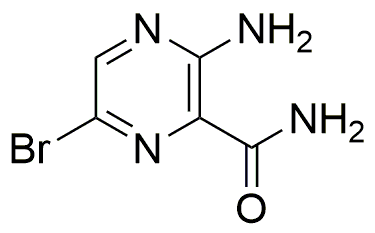 3-Amino-6-bromopirazina-2-carboxamida