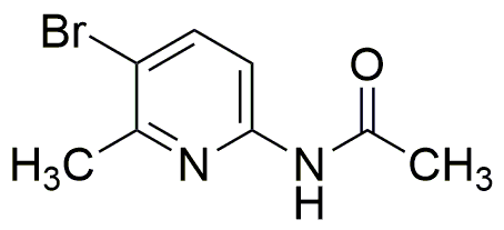 2-acétamido-5-bromo-6-méthylpyridine