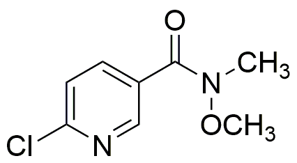 6-Chloro-N-methoxy-N-methylnicotinamide