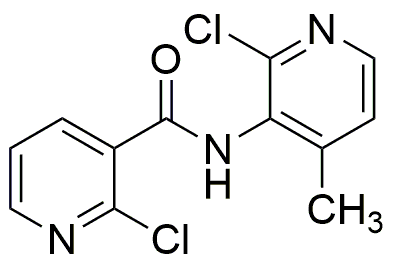 2-Chloro-N-(2-chloro-4-méthyl-3-pyridyl)nicotinamide