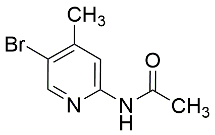 2-acétamido-5-bromo-4-méthylpyridine