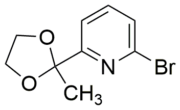 2-Bromo-6-(2-metil-1,3-dioxolan-2-il)piridina