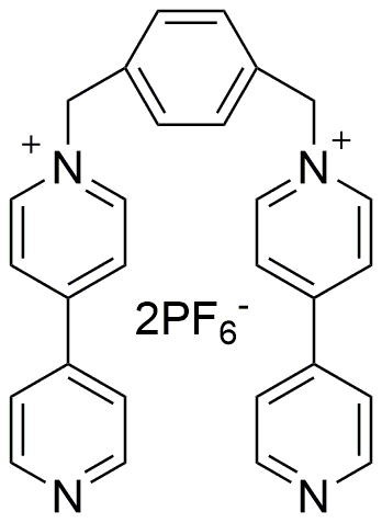 Bis(hexafluorofosfato) de 1,1'-[1,4-fenilenbis(metileno)]bis(4,4'-bipiridinio)