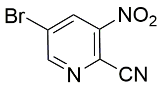 5-Bromo-2-cyano-3-nitropyridine