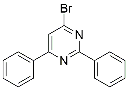 4-Bromo-2,6-difenilpirimidina