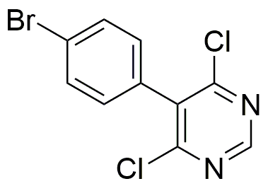 5-(4-bromophényl)-4,6-dichloropyrimidine