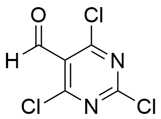 2,4,6-Tricloro-5-pirimidincarboxaldehído