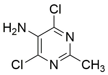 5-Amino-4,6-dichloro-2-méthylpyrimidine