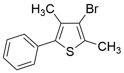 3-Bromo-2,4-dimetil-5-feniltiofeno