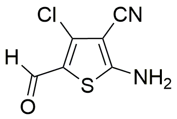 2-Amino-4-chloro-5-formyl-3-thiophenecarbonitrile