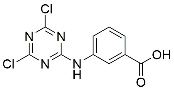 2-(3-Carboxyanilino)-4,6-dichloro-1,3,5-triazine