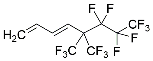 6,6,7,7,8,8,8-Heptafluoro-5,5-bis(trifluoromethyl)-1,3-octadiene