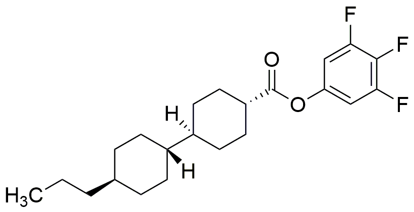 Trans,trans-4'-propilbiciclohexil-4-carboxilato de 3,4,5-trifluorofenilo