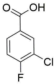 Ácido 3-cloro-4-fluorobenzoico