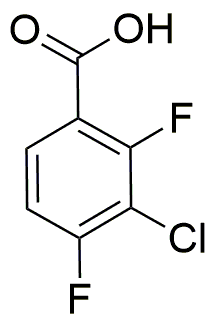 Acide 3-chloro-2,4-difluorobenzoïque