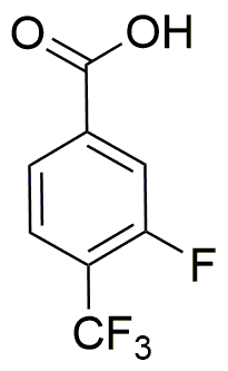 Ácido 3-fluoro-4-(trifluorometil)benzoico