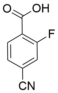 Ácido 4-ciano-2-fluorobenzoico