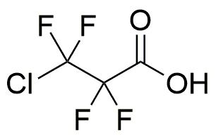 Ácido 3-cloro-2,2,3,3-tetrafluoropropiónico