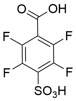 Ácido 4-sulfo-2,3,5,6-tetrafluorobenzoico